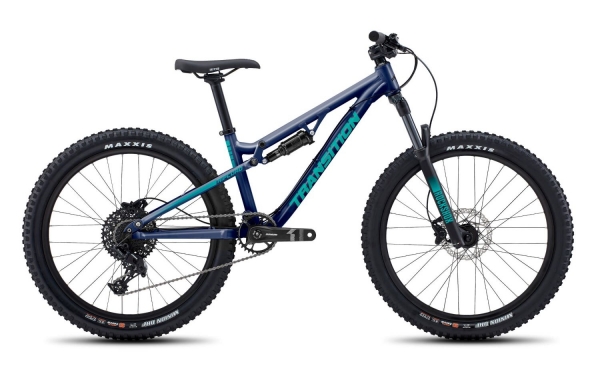 Transition Bikes 24" Kinder Mountainbike Ripcord | Grape and Teal