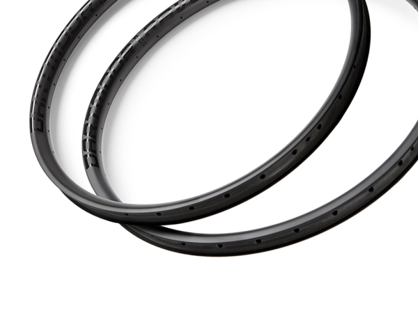 Dartmoor MTB Carbon Felge Raven 27,5" | Tubeless Ready | 28 Loch | Schwarz matt