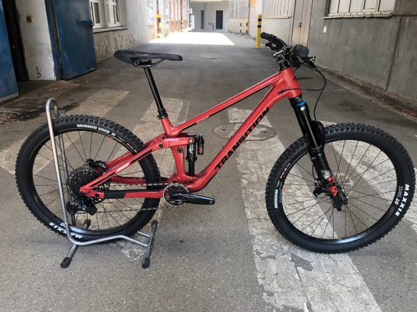 Transition Bikes Trail Bike Scout Alu GX | Medium | Raspberry Red Testbike