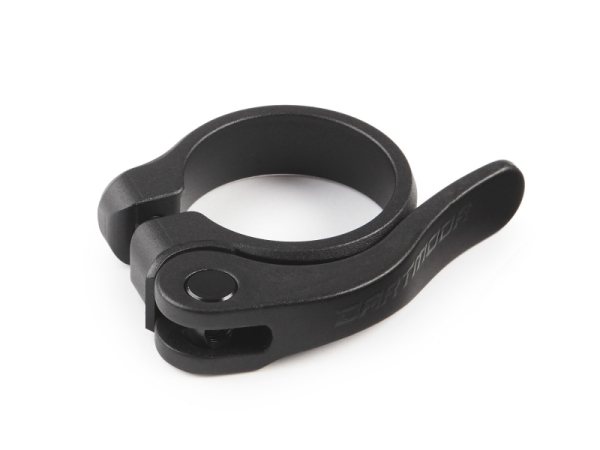 Dartmoor Sattelklemme Alu Loop Schnellspanner 31,8 mm | Schwarz