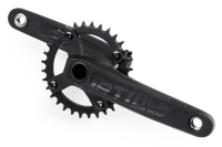 Dartmoor MTB Kurbel Rock V.2 1-fach 175 mm | 68 / 73 mm | 32T Kettenblatt | Inklusive Innenlager | Schwarz Dartmoor MTB Kurbel Rock V.2 1-fach 175 mm | 68 / 73 mm | 32T Kettenblatt | Inklusive Innenlager | Schwarz