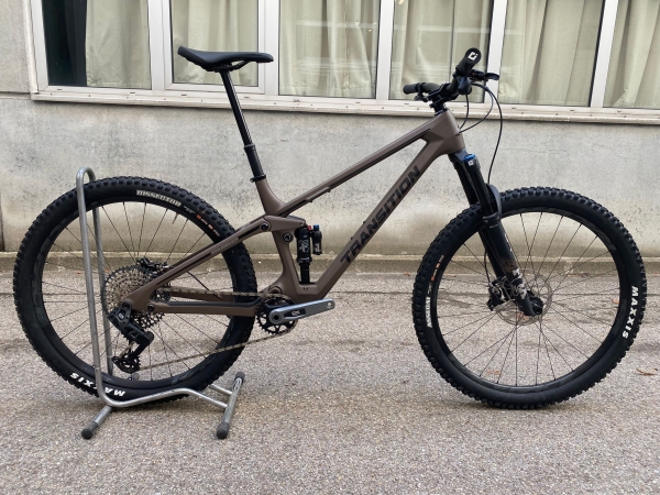 Transition Bikes Trail Bike Smuggler Carbon GX AXS Fox | Large | Espresso Testbike