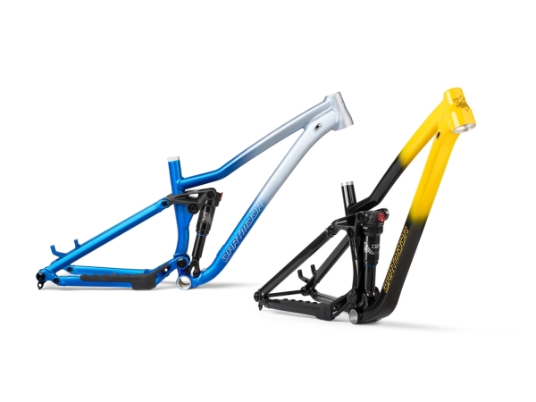 Dartmoor Kinder Trail / Enduro Rahmen Rocbird Junior M 27.5"/26" | Glossy Solar Eclipse (yellow-black) | o. Dämpfer