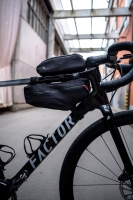 Vorschau: Ride Farr Fahrradtasche Gravel / MTB / Rennrad / Road für Rahmen 1,1 L Bikepacking Mini Schwarz Canvas Vorschau: Ride Farr Fahrradtasche Gravel / MTB / Rennrad / Road für Rahmen 1,1 L Bikepacking Mini Schwarz Canvas
