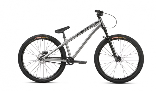 Dartmoor Dirt Bike Two6Player Evo 26" | Glossy Dark Chrome | Long