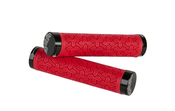 Dartmoor MTB / BMX / Dirt Bike Fahrradgriffe Lock-On Icon | Rot