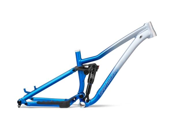 Dartmoor Kinder Trail / Enduro Rahmen Rocbird Junior M 27.5"/26" | Matt Cool Grey/Blue | ohne Dämpfer