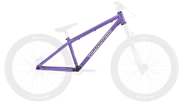 Transition Bikes Dirt Bike PBJ Rahmen | Short | Purple and Chrome
