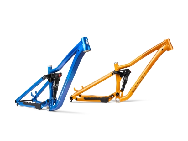 2026 Dartmoor Kinder Trail / Enduro Rahmen Rocbird Junior S 26"/24" | Glossy Copper Orange/Light Orange | o. Dämpfer