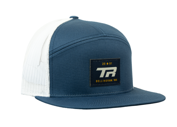 Transition Bikes Cap TR 7-Panel Trucker Midnight Blue