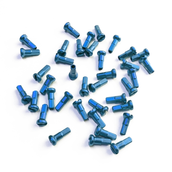 Dartmoor Speichennippel Alu | Blau