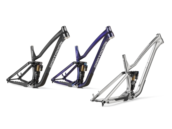 Dartmoor Trail / Enduro Rahmen Rocbird 29" | Glossy Brushed Silver | Large | ohne Dämpfer