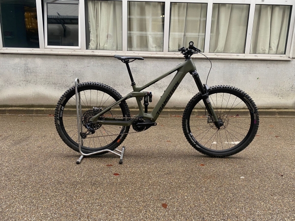 Transition Bikes Trail E-Bike Repeater Carbon GX | Large | Mossy Green Testbike