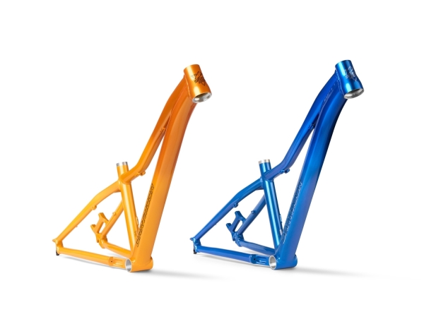 2026 Dartmoor Kinder MTB Rahmen Sparrow Junior Mullet 26"/24" | Glossy Copper Orange/Light Orange | Small