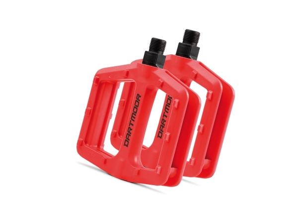 Dartmoor BMX / MTB / Dirt Bike Fahrradpedale Plastik Candy | Rot