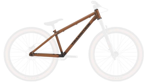 Transition Bikes Dirt Bike PBJ Rahmen | Long | Transparent Copper