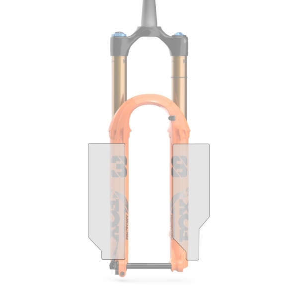 Slicy Fahrrad / MTB Schutzfolie für Federgabeln Sublimistick Gabel | Glossy