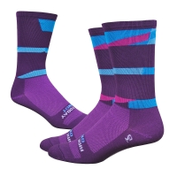 DeFeet Sportsocken Aireator Ornot Saftey Lila, M DeFeet Sportsocken Aireator Ornot Saftey Lila, M