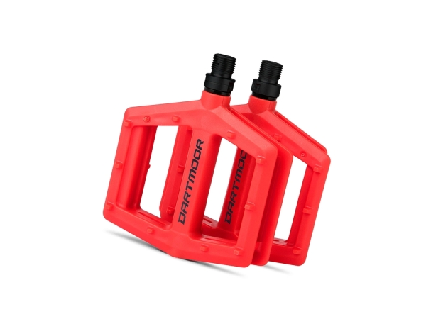 Dartmoor BMX / MTB / Dirt Bike Fahrradpedale Plastik Candy Pro | Rot