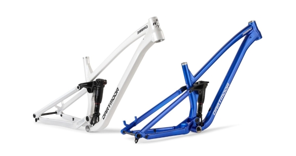 2025 Dartmoor Slopeduro Rahmen Jibbird | Glossy White Pearl | ohne Dämpfer
