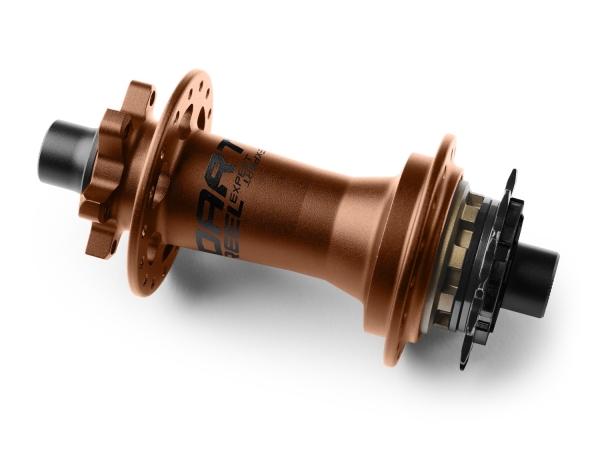 Dartmoor MTB Hinterradnabe Reel Expert Boost Singlespeed 108 | 12 x 148 mm | mit 13T Mini Freilauf | 32 Loch | Braun