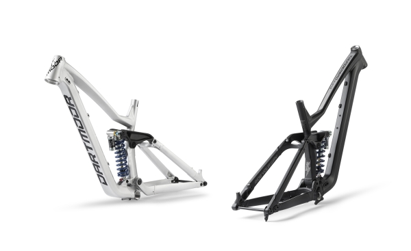 Dartmoor Enduro Alu Rahmen Thunderbird FR 27,5" | Matt Black/Grey | Large | ohne Dämpfer