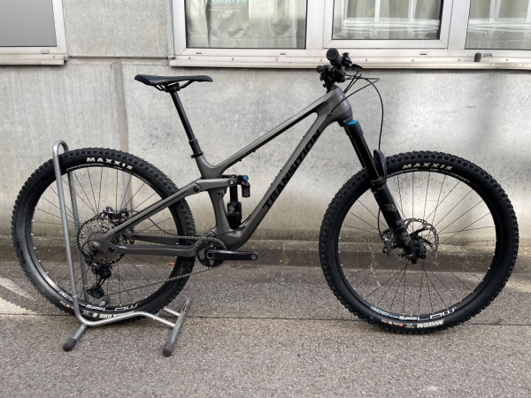 Transition Bikes Trail Bike Sentinel Carbon XT Medium, Grau Testbike