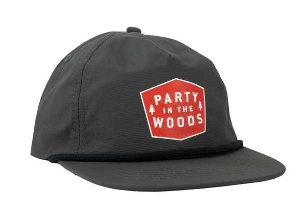 Transition Bikes Cap Foam Kulshan Party in the Woods 5-Panel Charcoal