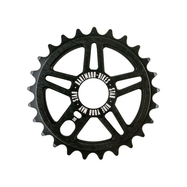 Dartmoor BMX / Dirt Bike Singlespeed Kettenblatt Star | 28T | Schwarz