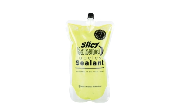 Slicy Fahrrad Reifendichtmittel / Tubelessmilch Banana Smoothy | 250 ml