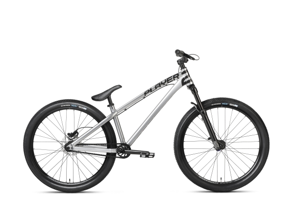 2025 Dartmoor Dirt Bike Two6Player Evo 26" | Glossy Dark Chrome | X-Long