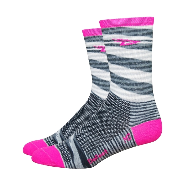 DeFeet Sportsocken Aireator Single-Bund D-Logo Pink, S, (13 cm)